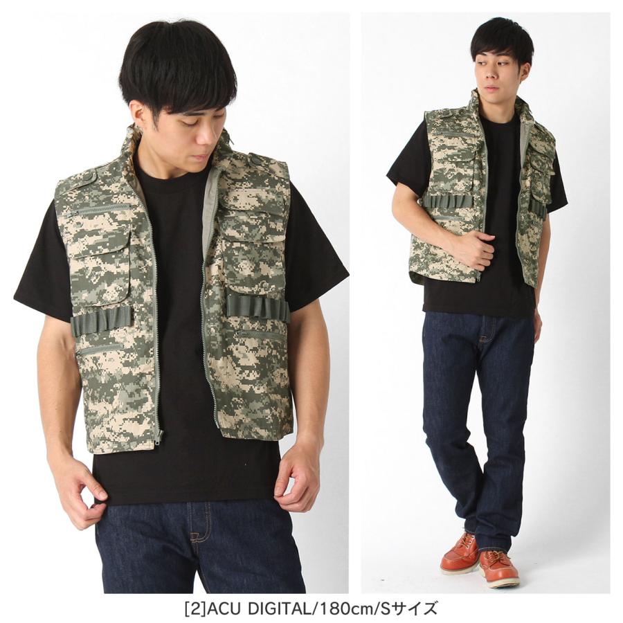 ROTHCO ロスコ ベスト メンズ レンジャーベスト USAモデル 米軍 ROTHCO ロスコ ベスト メンズ レンジャーベスト USAモデル 米軍