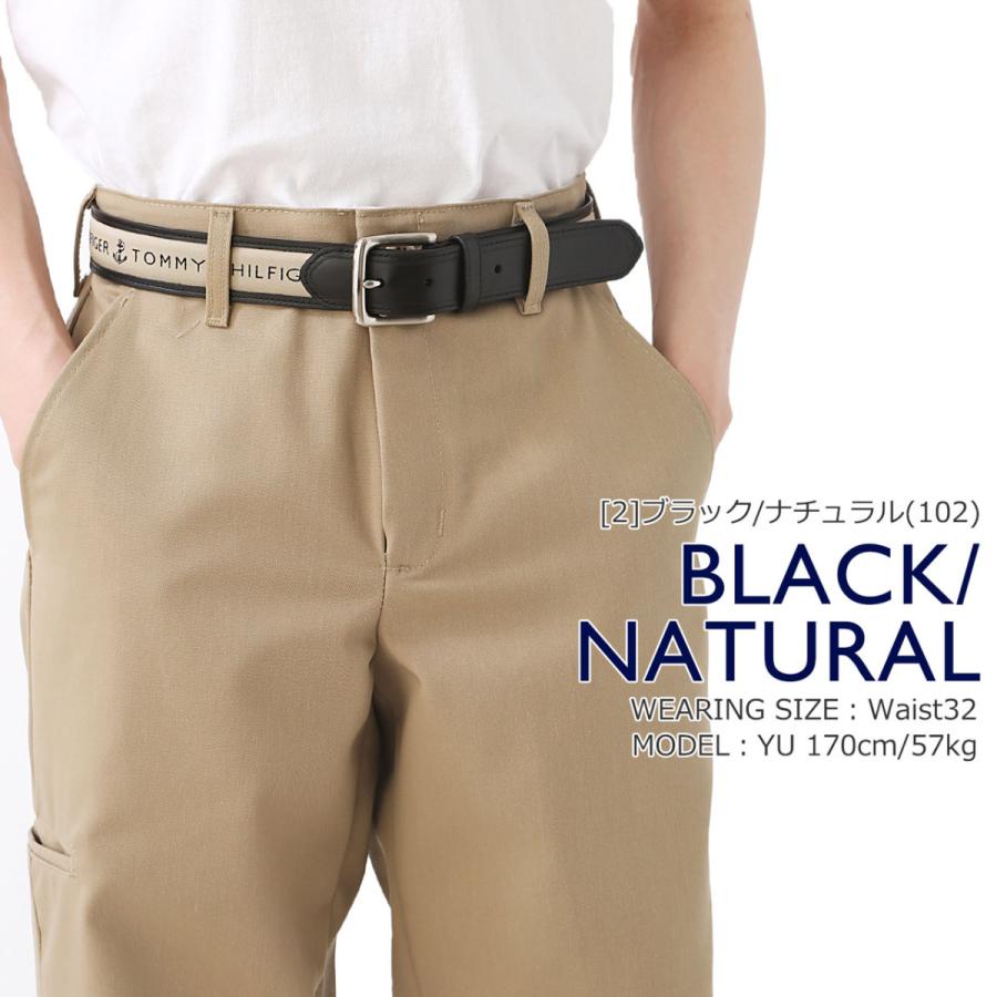 TOMMY HILFIGER（トミー・ヒルフィガー） ベルト メンズ 本革 シングル