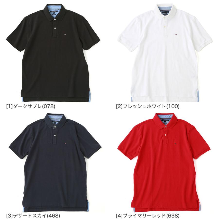 TOMMY HILFIGER トミーヒルフィガー ポロシャツ メンズ 半袖 TOMMY HILFIGER トミーヒルフィガー ポロシャツ メンズ 半袖