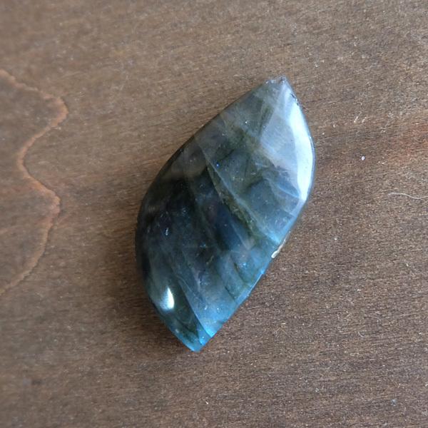 天然石ルース・カボション　ラブラドライト 約35×18×8mm　アクセサリーハンドメイド天然素材・ビーズ（c0109）※メール便送料無料 |  | 01