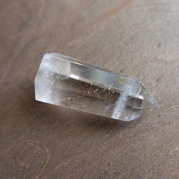 スモーキークォーツ（ブラジル産）原石ポイント ・六角柱 天然石・鉱物