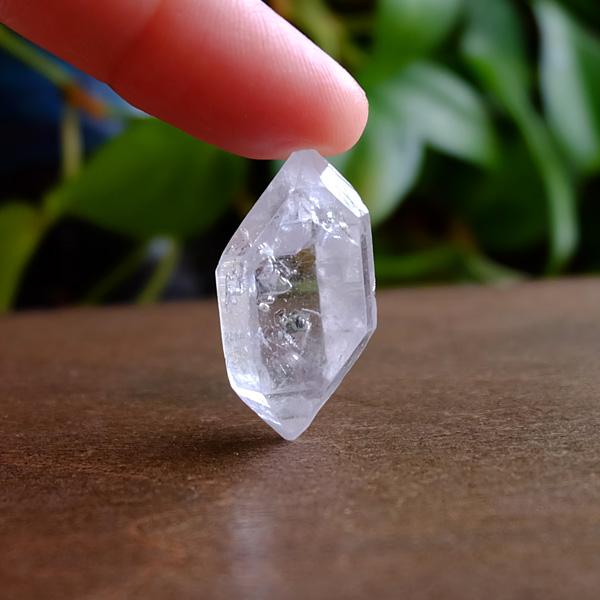 両剣水晶 ダブルポイント原石 ダブルターミネーテッド（ブラジル産