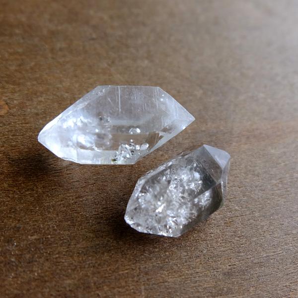 両剣水晶 ダブルポイント原石 ダブルターミネーテッド（ブラジル産