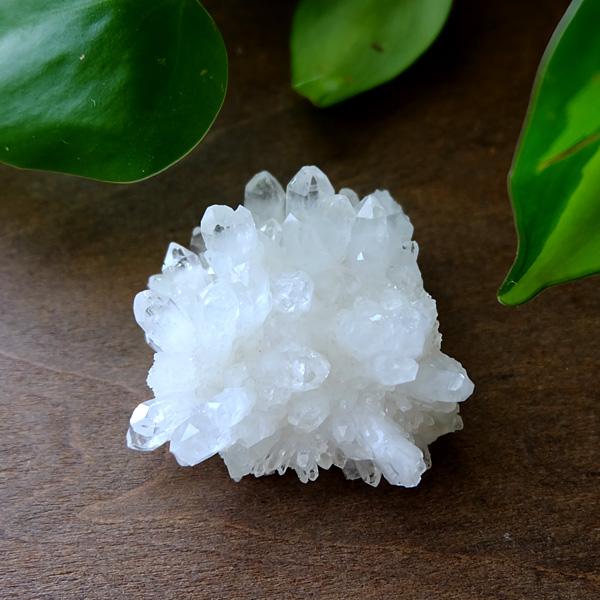 水晶クラスター 中国・四川省産（約42x38x20mm）1点もの 水晶