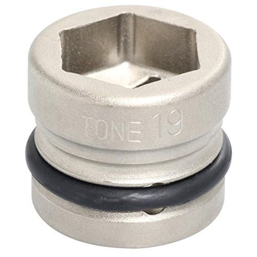 TONE(トネ) インパクト用ショートソケット 19mm 4NV-19SS｜f-depot