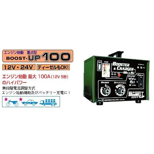 デンゲン バッテリーブースター型 小型充電器 BOOST-UP100 : boost