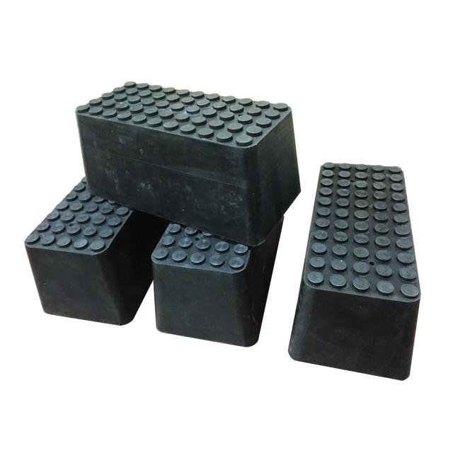自動車整備リフト用ゴムブロック 高さ80mm 4個セット GMB-80SE4