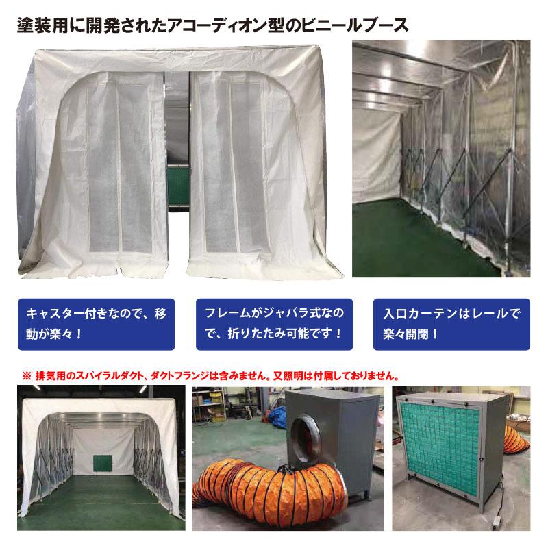 簡易塗装ブース JSR729A 塗装ブース【代金引換不可】【要ご相談 簡易塗装ブース JSR729A 塗装ブース【代金引換不可】【要ご相談