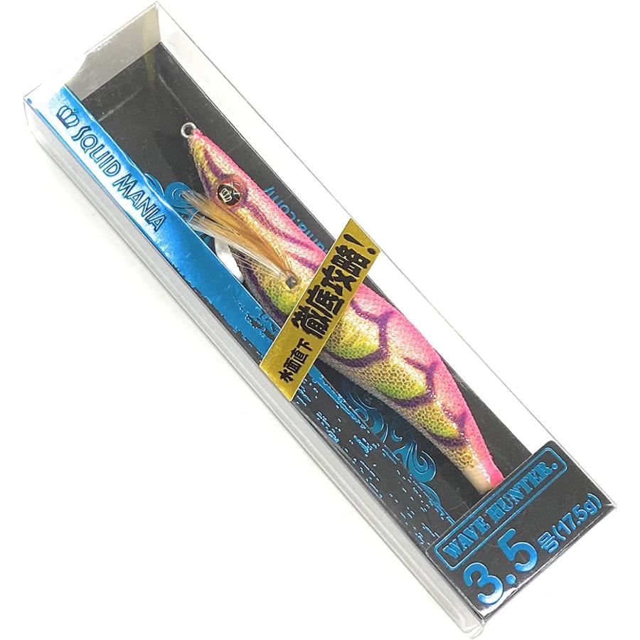 スクイッドマニア（SQUID MANIA）WAVE HUNTER 3.5号 01.ワイルドピンク