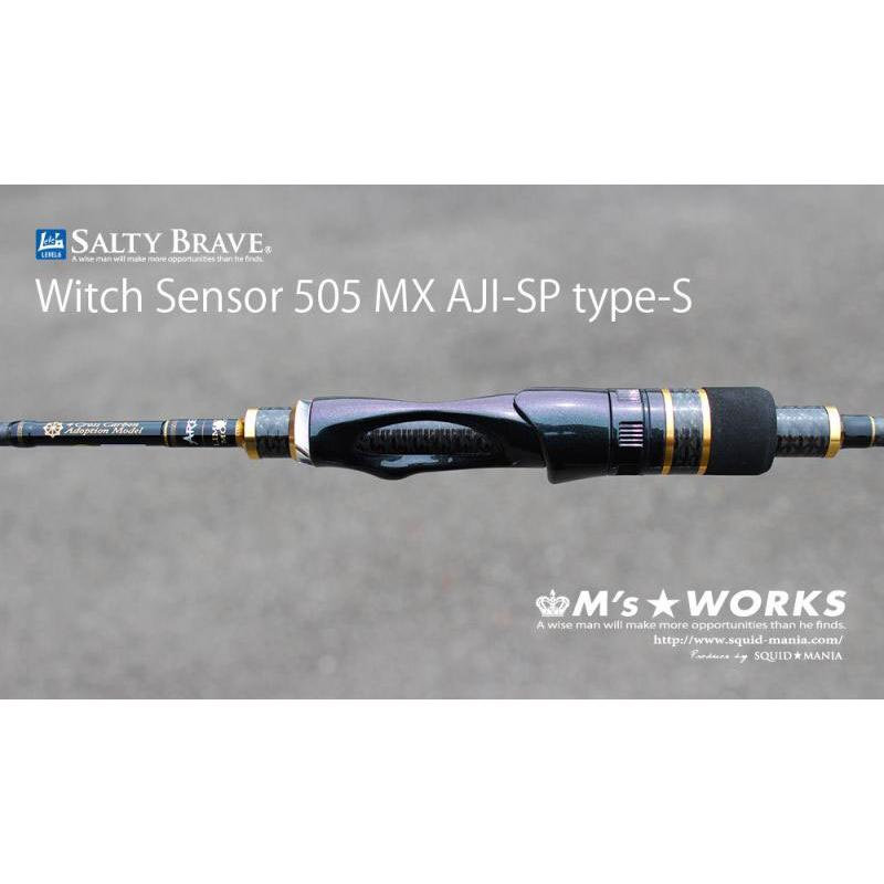 スクイッドマニア ゼロエヴォ SALTY BRAVE Witch Sensor 505 MX スクイッドマニア ゼロエヴォ SALTY BRAVE Witch Sensor 505 MX