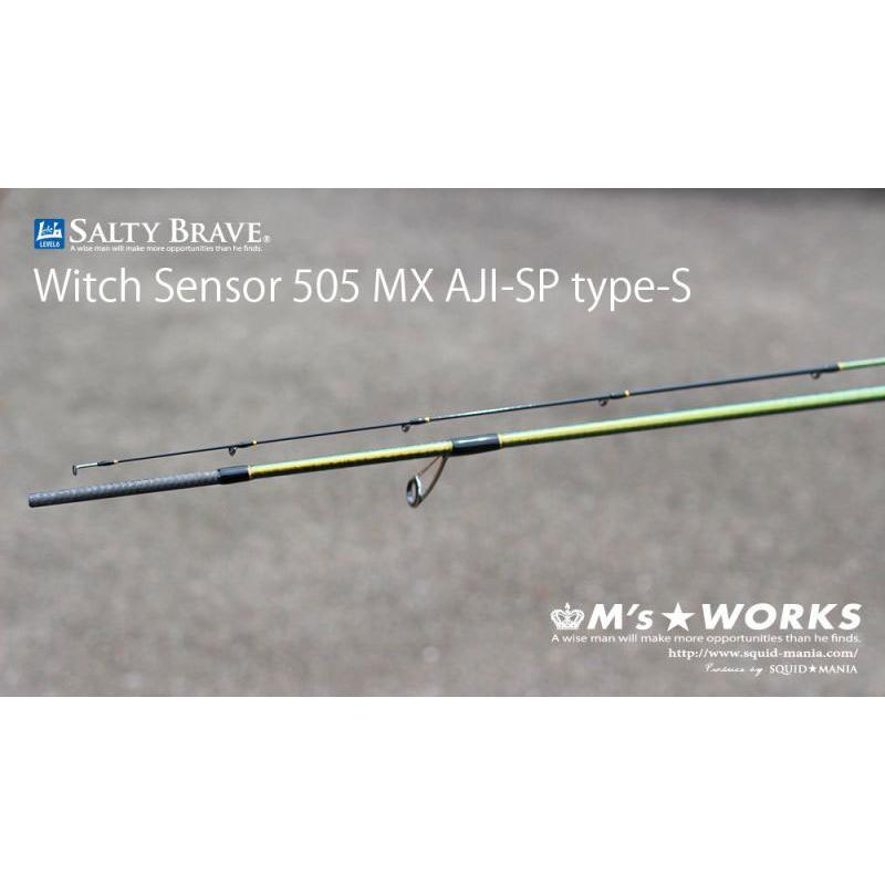 スクイッドマニア ゼロエヴォ SALTY BRAVE Witch Sensor 505 MX スクイッドマニア ゼロエヴォ SALTY BRAVE Witch Sensor 505 MX