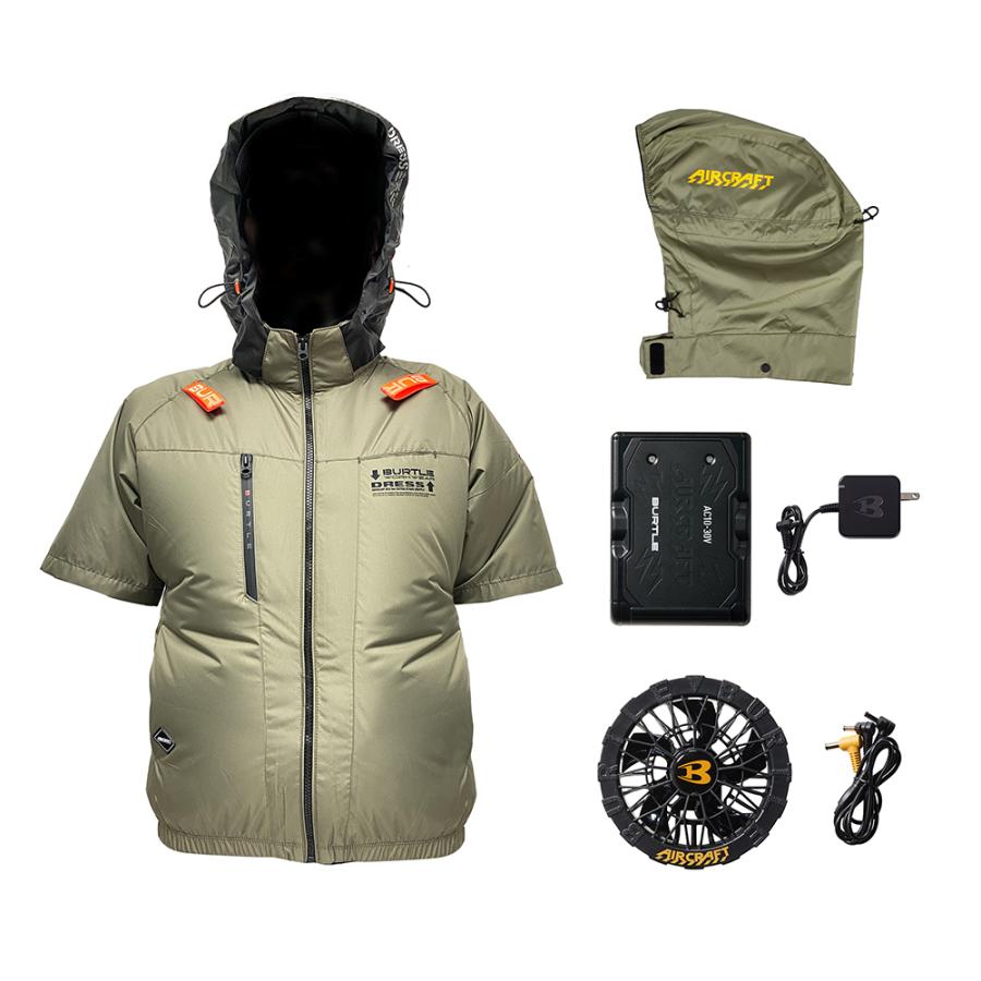 BURTLE（バートル） BURTLE×DRESS AIRCRAFT AC2096HB FISHING CUSTOM