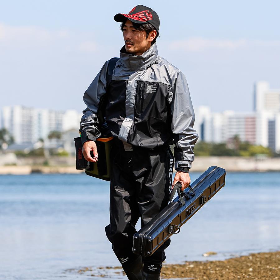 DRESS セミハード ロッドケース 160cm/180cm｜ 釣竿ケース 釣り用ロッドケース 大容量 釣り 収納 持ち運び便利 釣り竿 肩掛け 釣り竿入れ 頑丈 耐久性 | DRESS（釣り） | 11