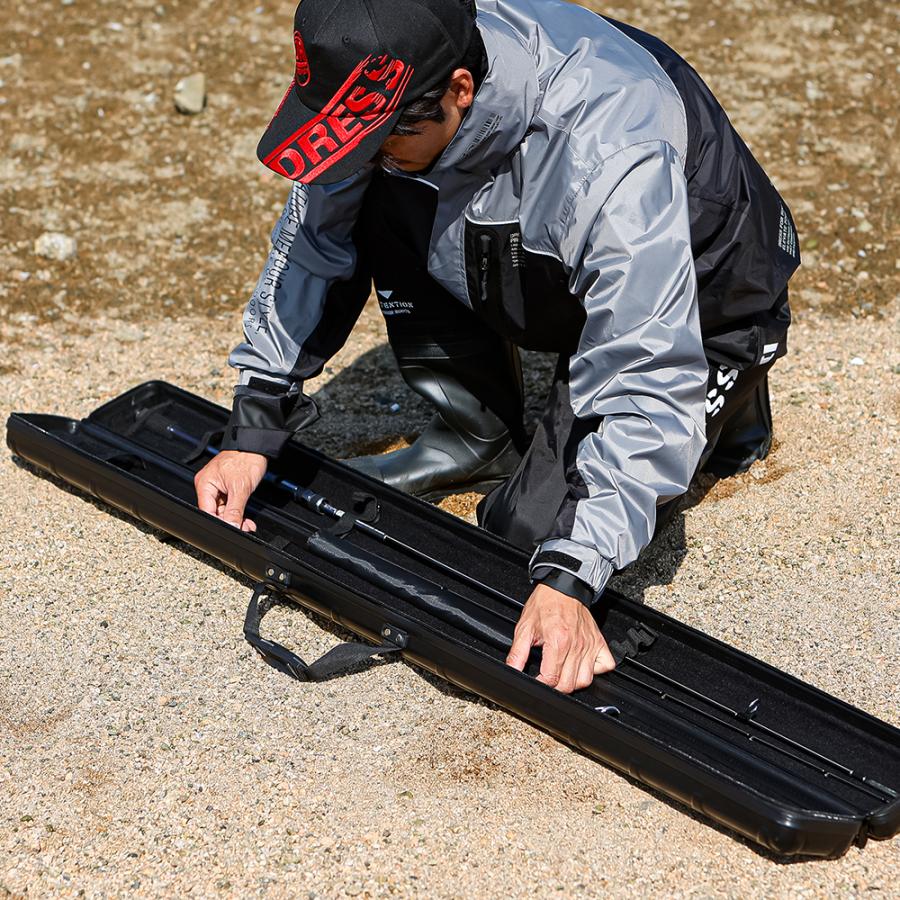 DRESS セミハード ロッドケース 160cm/180cm｜ 釣竿ケース 釣り用ロッドケース 大容量 釣り 収納 持ち運び便利 釣り竿 肩掛け 釣り竿入れ 頑丈 耐久性 | DRESS（釣り） | 14