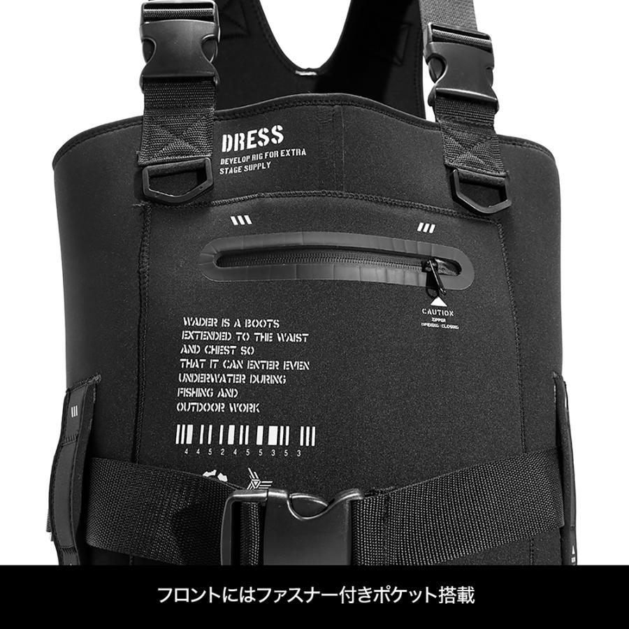 DRESS(釣り) DRESS クロロプレン チェストハイウェーダー+ DRESS(釣り) DRESS クロロプレン チェストハイウェーダー+