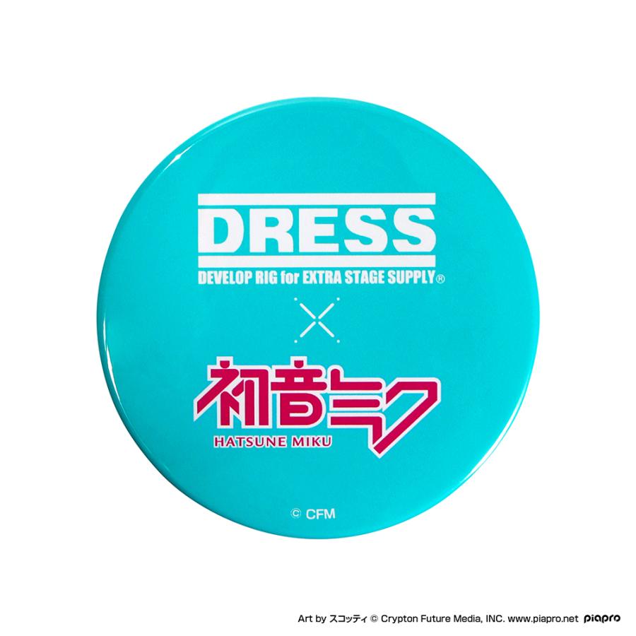 DRESS（ドレス） 初音ミク×DRESS オリジナル缶バッジ2種セット : DRESS