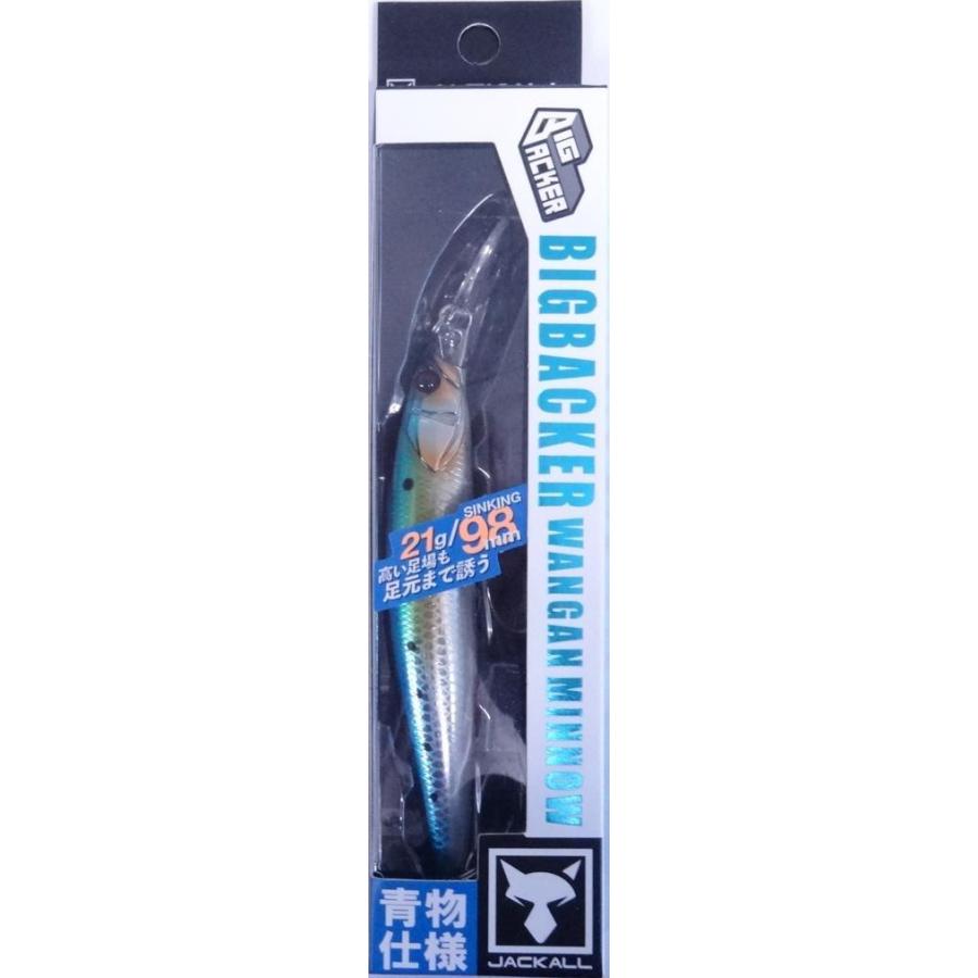 JACKALL（ジャッカル） ビッグバッカー 湾岸ミノー 98S-LB ウロコホロ