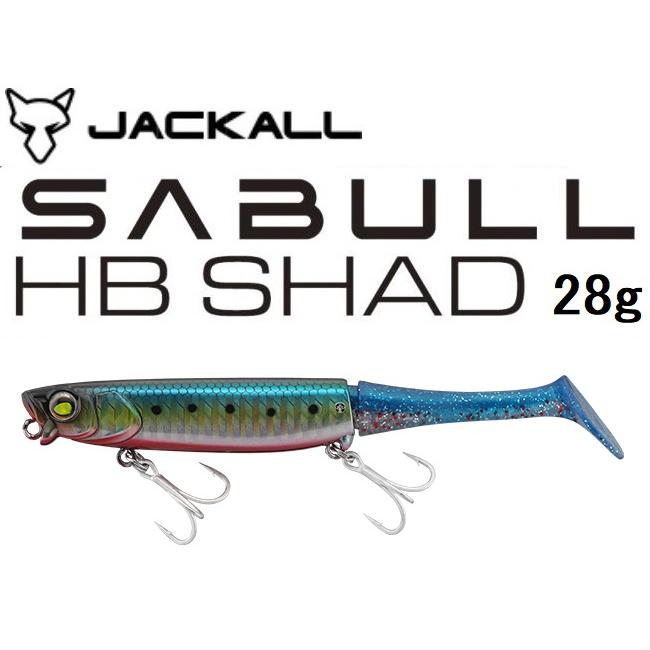 JACKALL（ジャッカル） サブル HBシャッド 28g レッドベリーイワシ