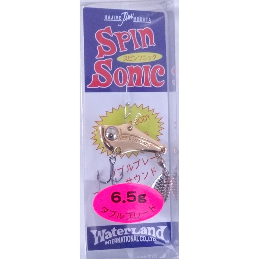 WaterLand（ウォーターランド） スピンソニック 6.5g ダブル ゴールド 