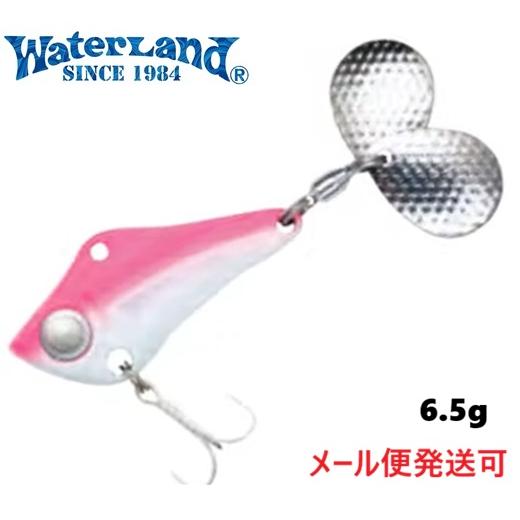 ぼ*よ様 ウォーターランド　ウォーターソニック　スピンソニック　オールド WaterLand（ウォーターランド） スピンソニック 6.5g ダブル ピンク