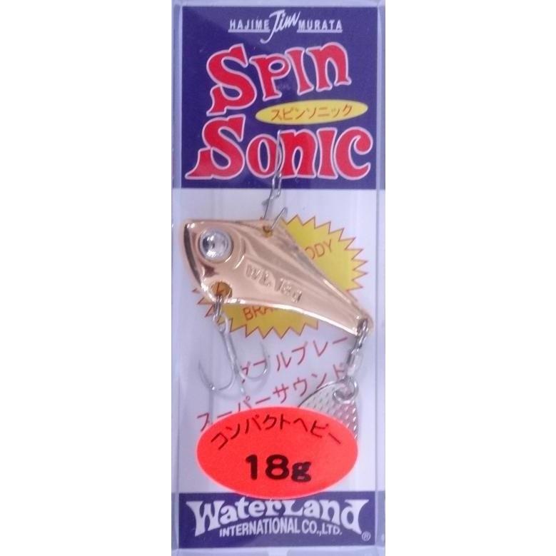WaterLand（ウォーターランド） スピンソニック 18g ゴールド 055514