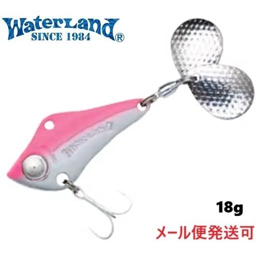 WaterLand（ウォーターランド） スピンソニック 18g ピンク/シルバー