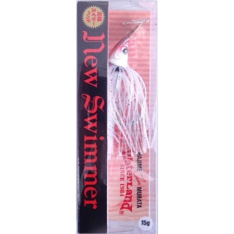 WaterLand（ウォーターランド） ニュースイマー 15g メッキ/レッド