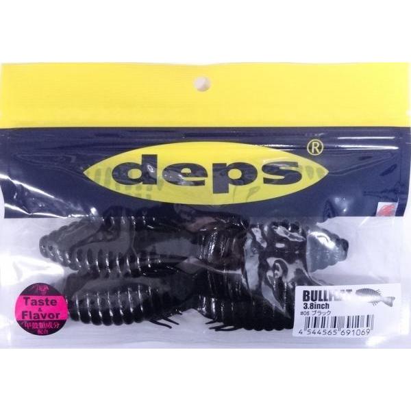 デプス ブルフラット 3.8インチ 06ブラック 691069 | deps | 01