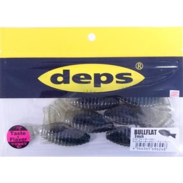deps デプス ブルフラット 3インチ 124ウォーターメロン・ライト deps デプス ブルフラット 3インチ 124ウォーターメロン・ライト