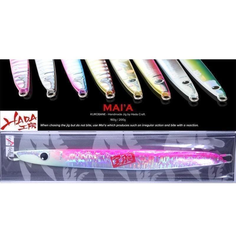 ハダ工房 ホロホロ、MAI’A 平神様 ジグ　セット ハダ工房 MAI'A 平神様 200g HG03 GヘッドUV ピンブル 323888