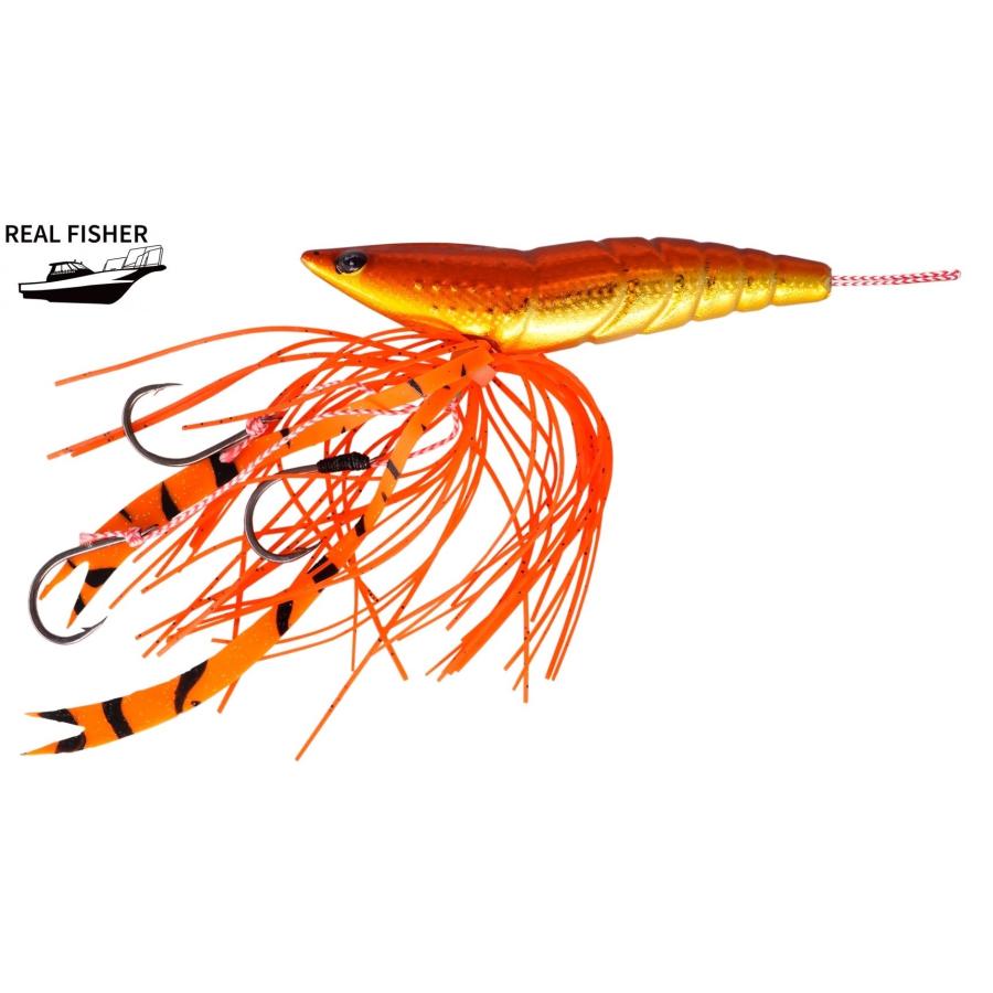 リアルフィッシャー 海老ラバ 150g オレンジ 501686 | 