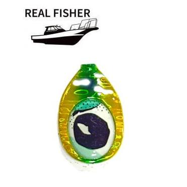 リアルフィッシャー 烏賊ダマ 60g 5 アオリグロー 503161 | REAL FISHER