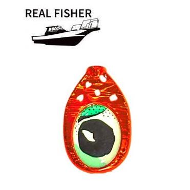 リアルフィッシャー 烏賊ダマ 30g 4 オレンジグロー 503574 | REAL FISHER
