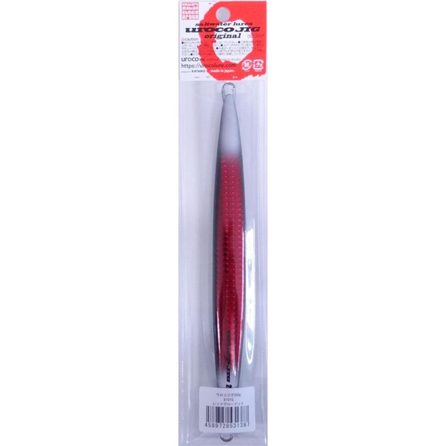 UROCO（ウロコ） ウロコジグ オリジナル 250g 101G レッドグロードット