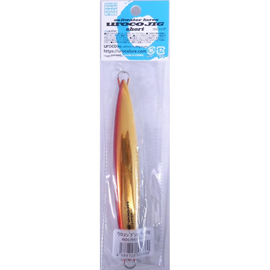 UROCO（ウロコ） ウロコジグ ショート 210g 002G アカキングローベリー 531660 : フィッシング エルドラド - 通販 ...