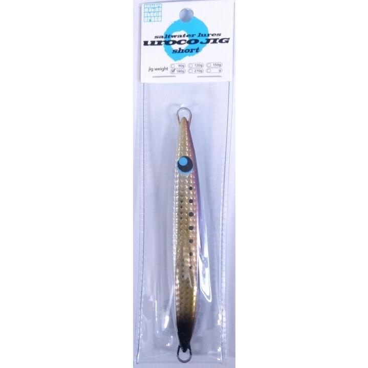 UROCO ウロコジグ ショート 180g 009G 金イワシグローベリー UROCO ウロコジグ ショート 180g 009G 金イワシグローベリー