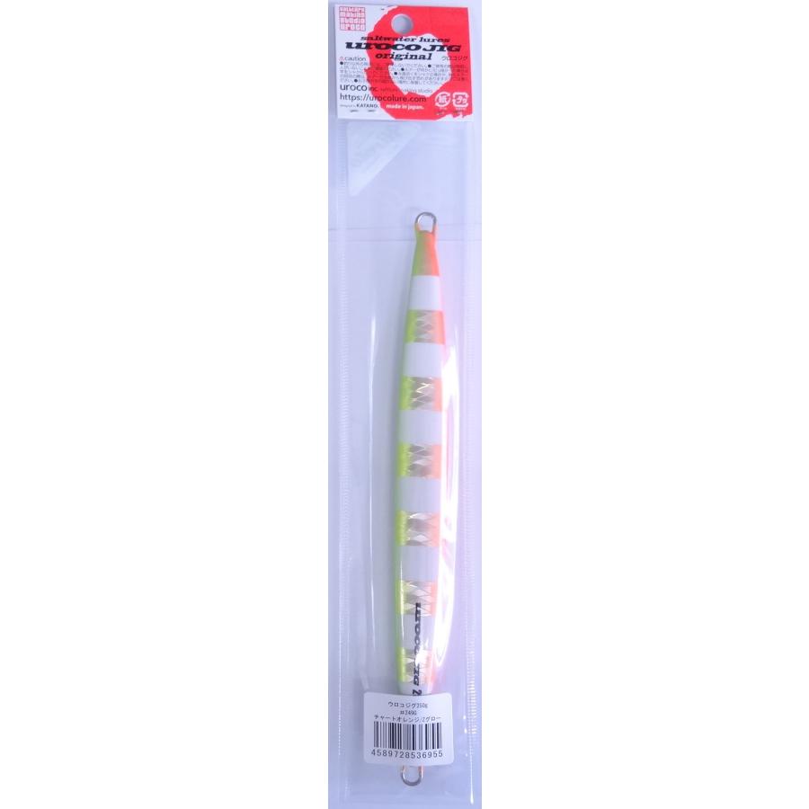 UROCO（ウロコ） ウロコジグ オリジナル 250g 249G チャートオレンジ/Z