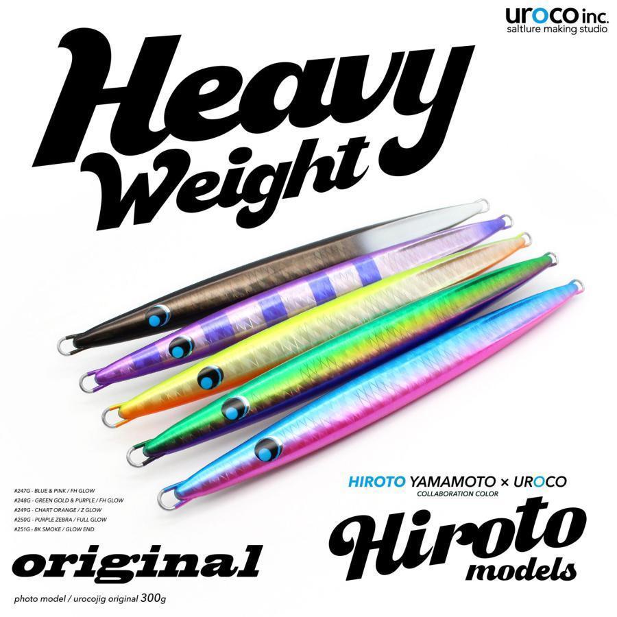 UROCO（ウロコ） ウロコジグ オリジナル 350g 249G チャートオレンジ/Z