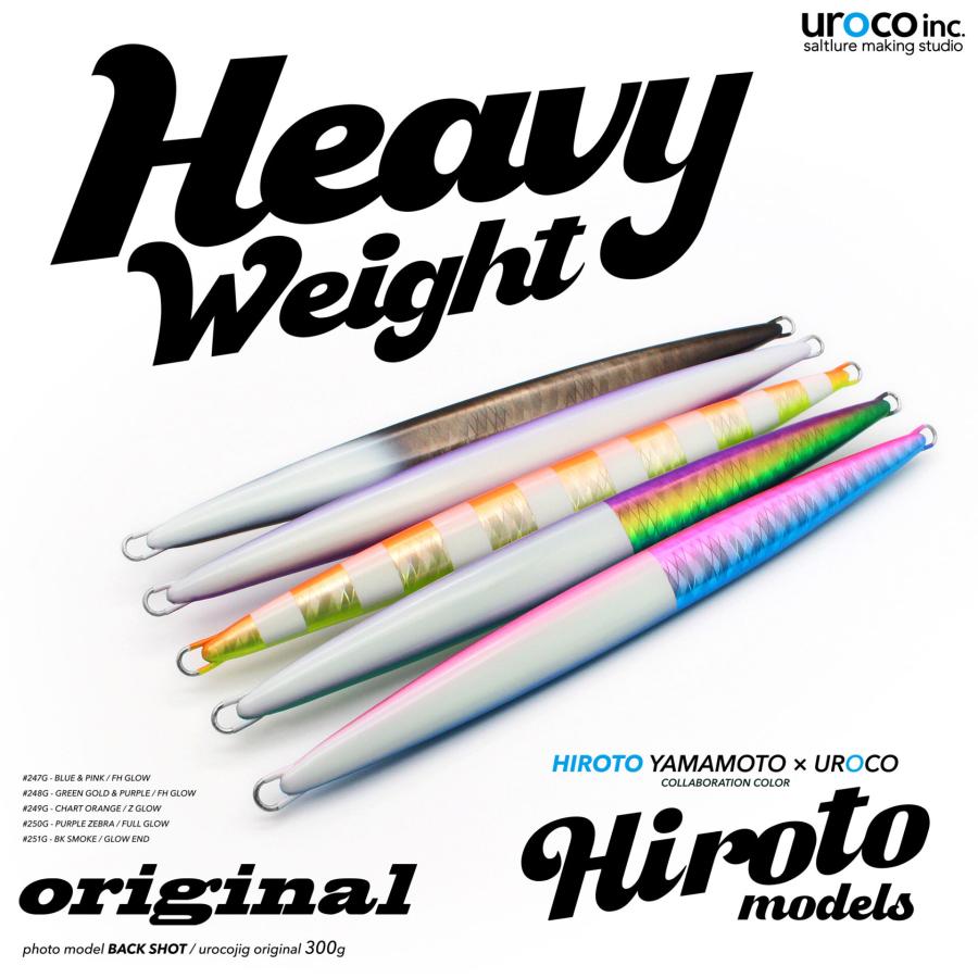 UROCO（ウロコ） ウロコジグ オリジナル 450g 250G パープルゼブラ 