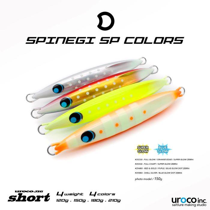UROCO ウロコジグ ショート 120g 253SG フルチャート/SGゼブラ UROCO ウロコジグ ショート 120g 253SG フルチャート/SGゼブラ