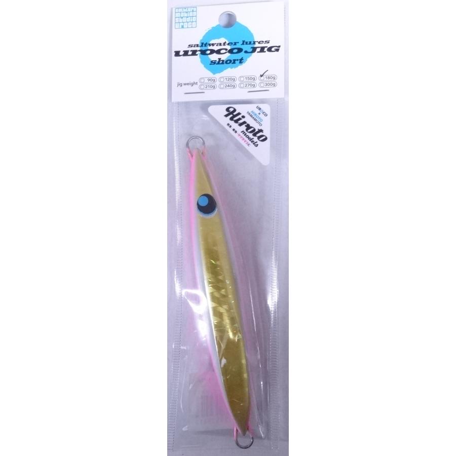 UROCO（ウロコ） ウロコジグ ショート 180g 257G ゴールド/グロー