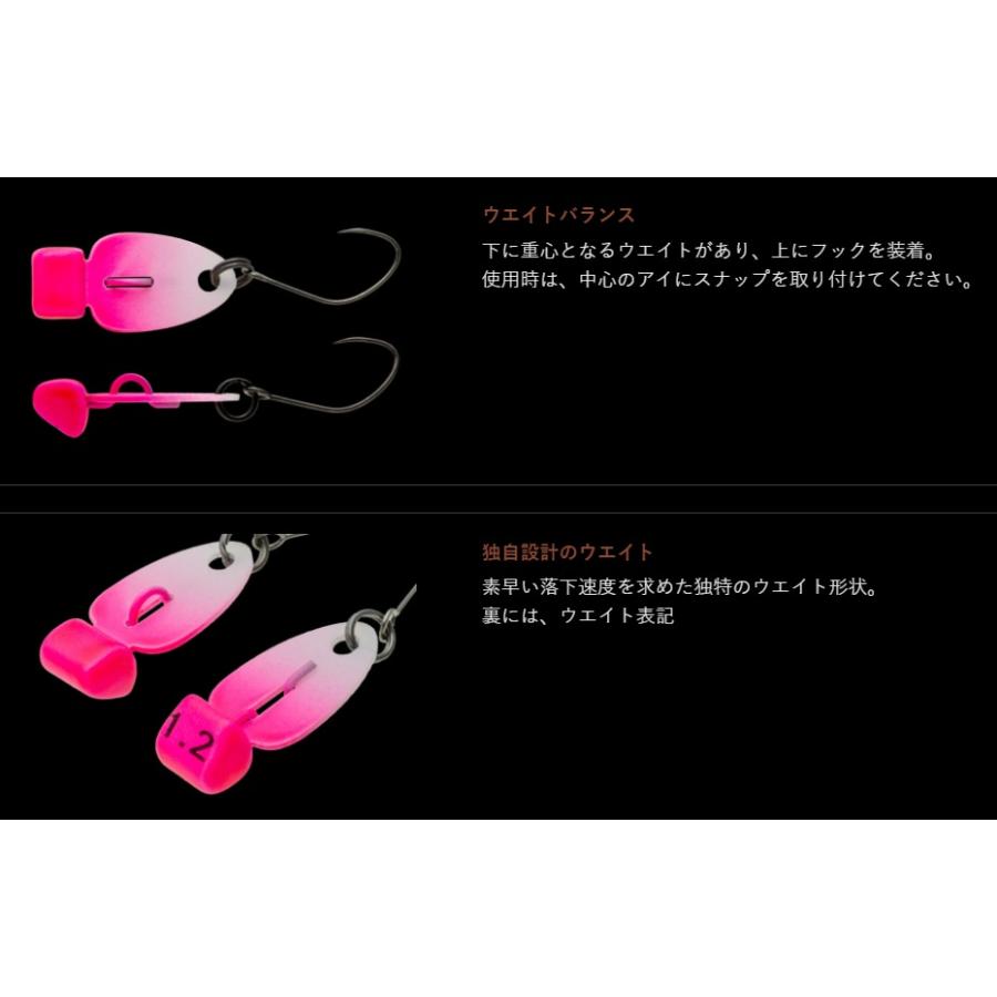 NORIES（ノリーズ） ボトムチョッパー 1.2g BC01 クリア 220006