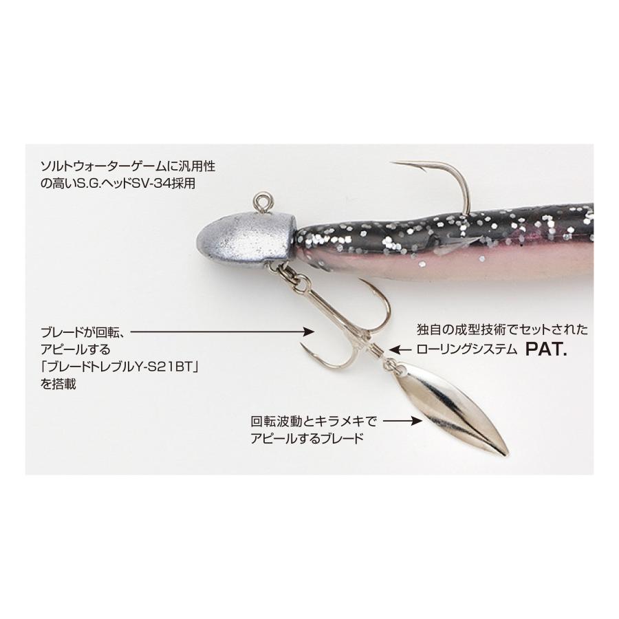 Decoy S.G. Head SV-34 – Tête Plombée 14g, Crochet N°3/0, Gris