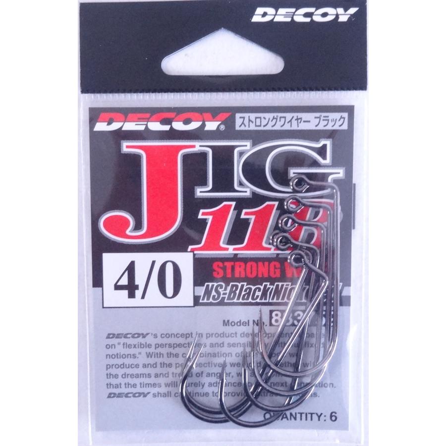 DECOY(カツイチ) デコイ ストロングワイヤー ブラック JIG11B DECOY(カツイチ) デコイ ストロングワイヤー ブラック JIG11B