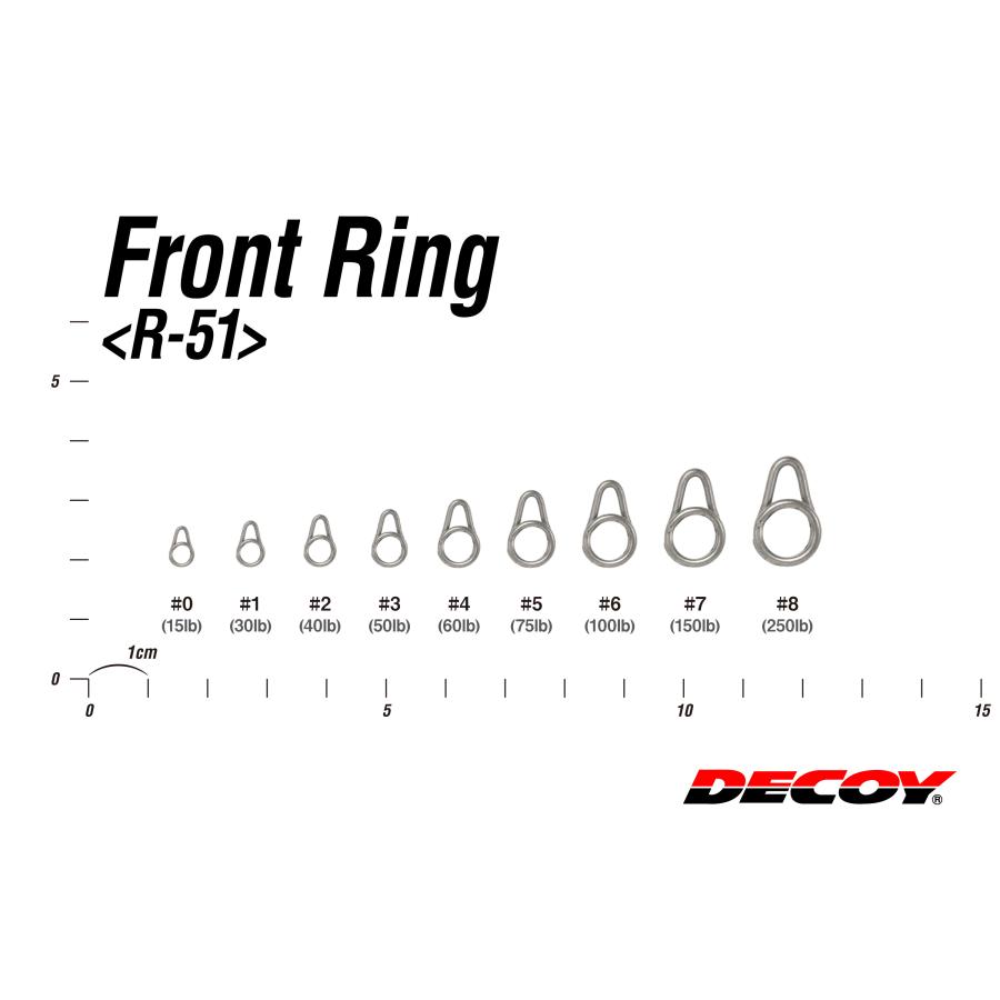 カツイチ デコイ フロントリング R-51 サイズ 3 Test50lb 8個入 835258｜f-eldo｜07