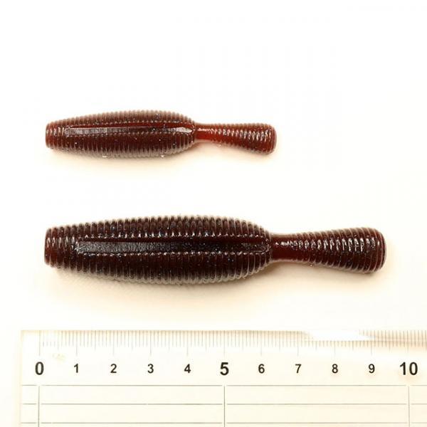 エコ ゲーリーヤマモト 3.5インチ ヤマタヌキ 020 ブラックソリッド 104802 エコワーム | Gary YAMAMOTO | 02