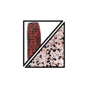 ゲーリーヤマモト 4インチ ダブルテールグラブ 197 クリアー/スモールレッド&ブラックフレーク 113101 | Gary YAMAMOTO | 01