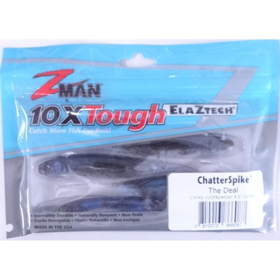 ZーMAN Z MAN チャタースパイク 4.5インチ 320 ザ・ディール