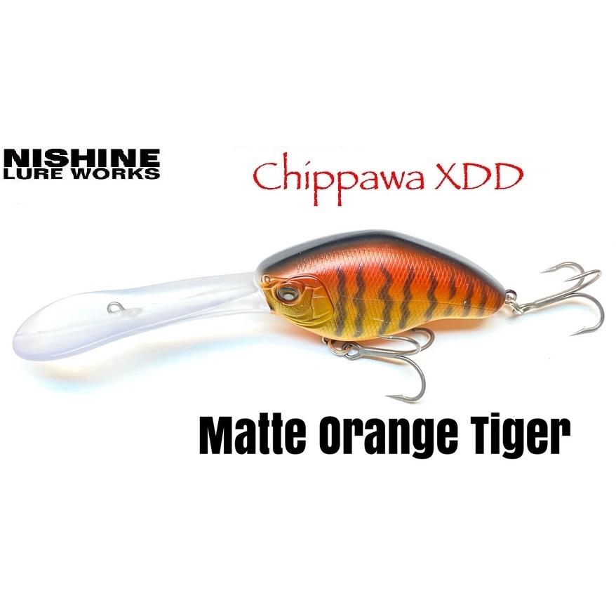 ニシネ ルアー ワークス チッパワ XDD マットオレンジタイガー 101825