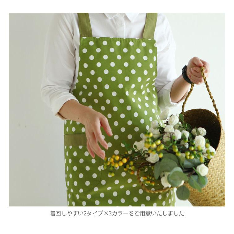 エプロン ボーダー ドット柄 楽ちん 簡単 母の日 プレゼント ギフト 贈り物 おしゃれ 着脱かんたん キッチン 家事 育児 保育士 料理人 スーパー用 花屋 Lhg648 Ffs 通販 Yahoo ショッピング